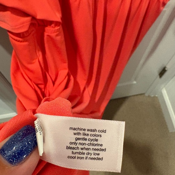 Lane Bryant Coral Midi Dress - Picture 7 of 7